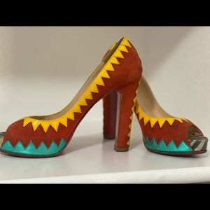 Used Christian Louboutin size 37.5